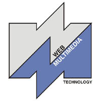 web & multimedia technology. Логотип. Эмблема.