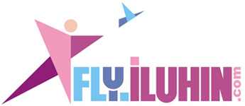 FLY.ILUHIN.com ( logotyp).